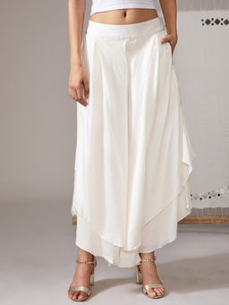 Twenty Nine - White Layered Pant