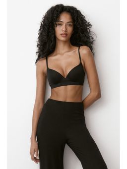 H&M - Women Black Seamless Super Push-Up Bra