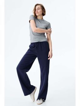 H&M - Women Blue Wide joggers