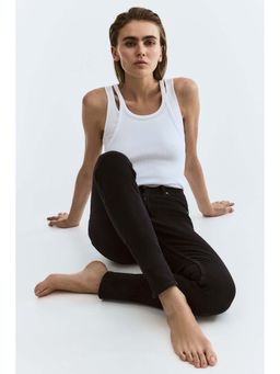H&M - Women Black Skinny High Jeans