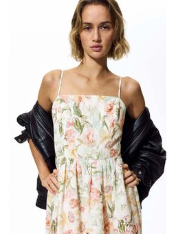 H&M - Women Multi-Color Strappy Midi Dress