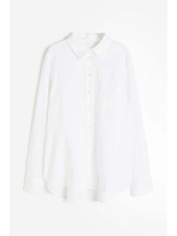 H&M - Women White Linen Shirt
