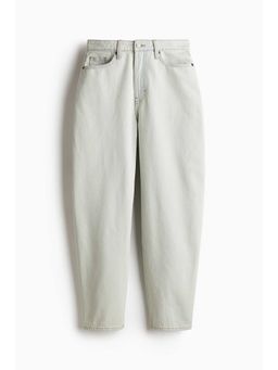 H&M - Women Blue Barrel High Jeans