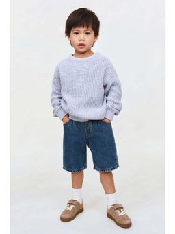 H&M - Boys Blue Knee-Length Denim Shorts
