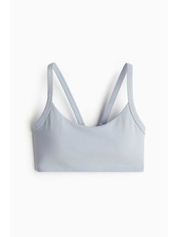 H&M - Women Blue Medium Support Sports Bra With Softmove