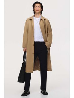 H&M - Men Blue Slim Fit Tailored trousers