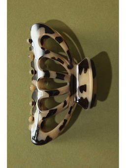 H&M - Women Beige Plastic Hair Claw