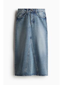 H&M - Women Blue A-Line Denim Skirt