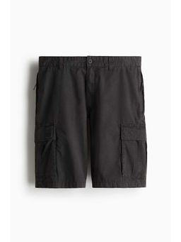 H&M - Men Grey Relaxed Fit Cargo Shorts