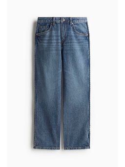 H&M - Women Blue Straight High Ankle Jeans
