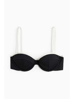 H&M - Women Black Underwired Bikini Top