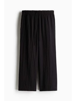 H&M - Women Black Ankle-Length Trousers