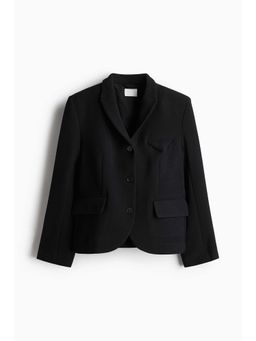 H&M - Women Black Single-Breasted Blazer