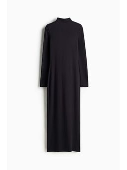 H&M - Women Black Turtleneck Maxi Dress