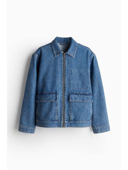 H&M - Women Blue Denim Jacket