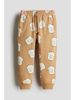 H&M - Boys Multi-Color Printed Cotton Joggers