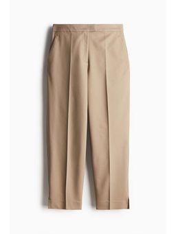 H&M - Women Beige Tailo Cigarette Trousers