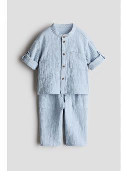 H&M - Boys 2-Piece Cotton Muslin Set