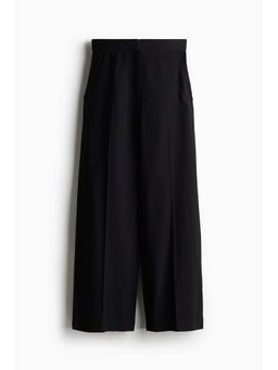 H&M - Women Black Wide Trousers