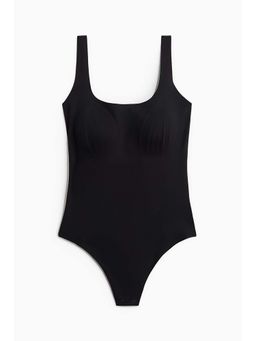 H&M - Women Black Seamless Light Shape Body