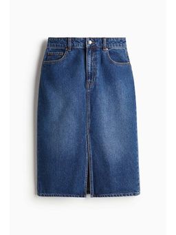 H&M - Women Blue Denim Skirt