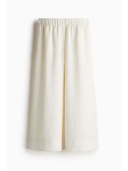 H&M - Women White Wide Culottes