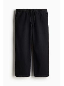 H&M - Women Black Denim Joggers
