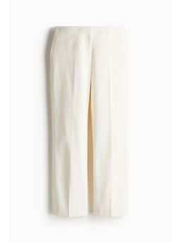 H&M - Women Beige Tailo Suit Trousers