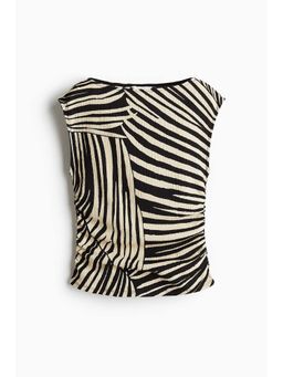 H&M - Girls Pink Textured Jersey Top