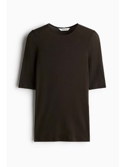 H&M - Boys Brown Pima Cotton T-Shirt