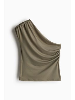 H&M - Women Green One-Shoulder Top