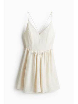 H&M - Women White Strappy Dress