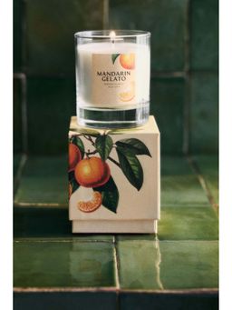 H&M - Orange Scented Candle In Glass Holder