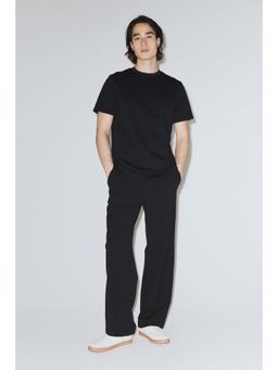 H&M - Men Black Cooling Regular Fit T-Shirt