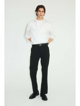 H&M - Men Black Four-Way Stretch Chinos