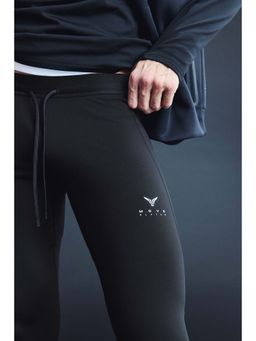H&M - Men Black Warming Sports Tights With Thermomove
