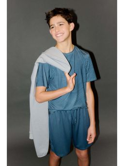 H&M - Boys Blue 2-Piece Football Set With Drymovea