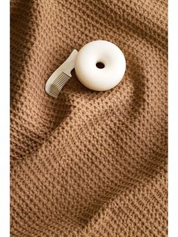 H&M - Brown Waffled Hand Towel