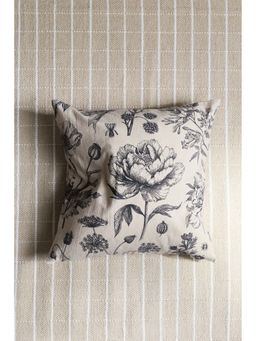 H&M - Beige Linen-Blend Cushion Cover