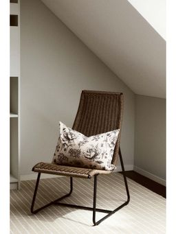 H&M - Beige Linen-Blend Cushion Cover