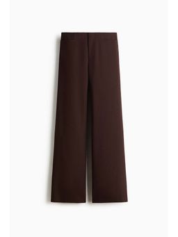 H&M - Women Brown Tailored trousers