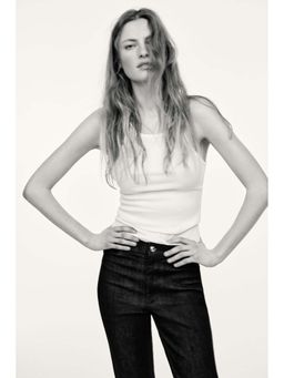 H&M - Women Blue Flared High Jeans