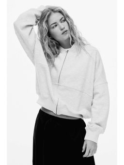 H&M - Women Grey Bomber Jacket