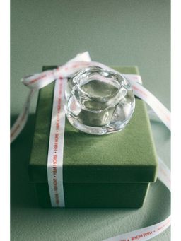 H&M - Transparent Glass Tealight Holder