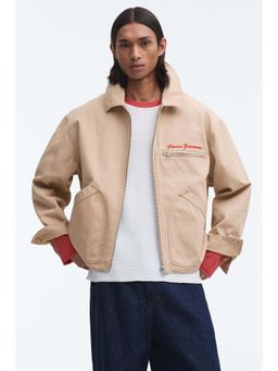 H&M - Men Beige Workwear Jacket
