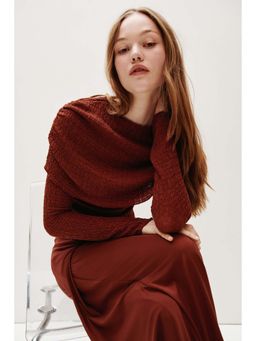 H&M - Women Orange Layered jersey top