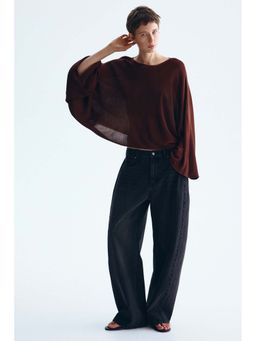 H&M - Women Brown Oversized top