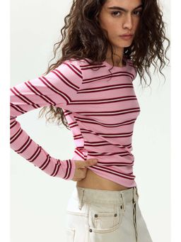H&M - Women Multi-Color Ribbed top