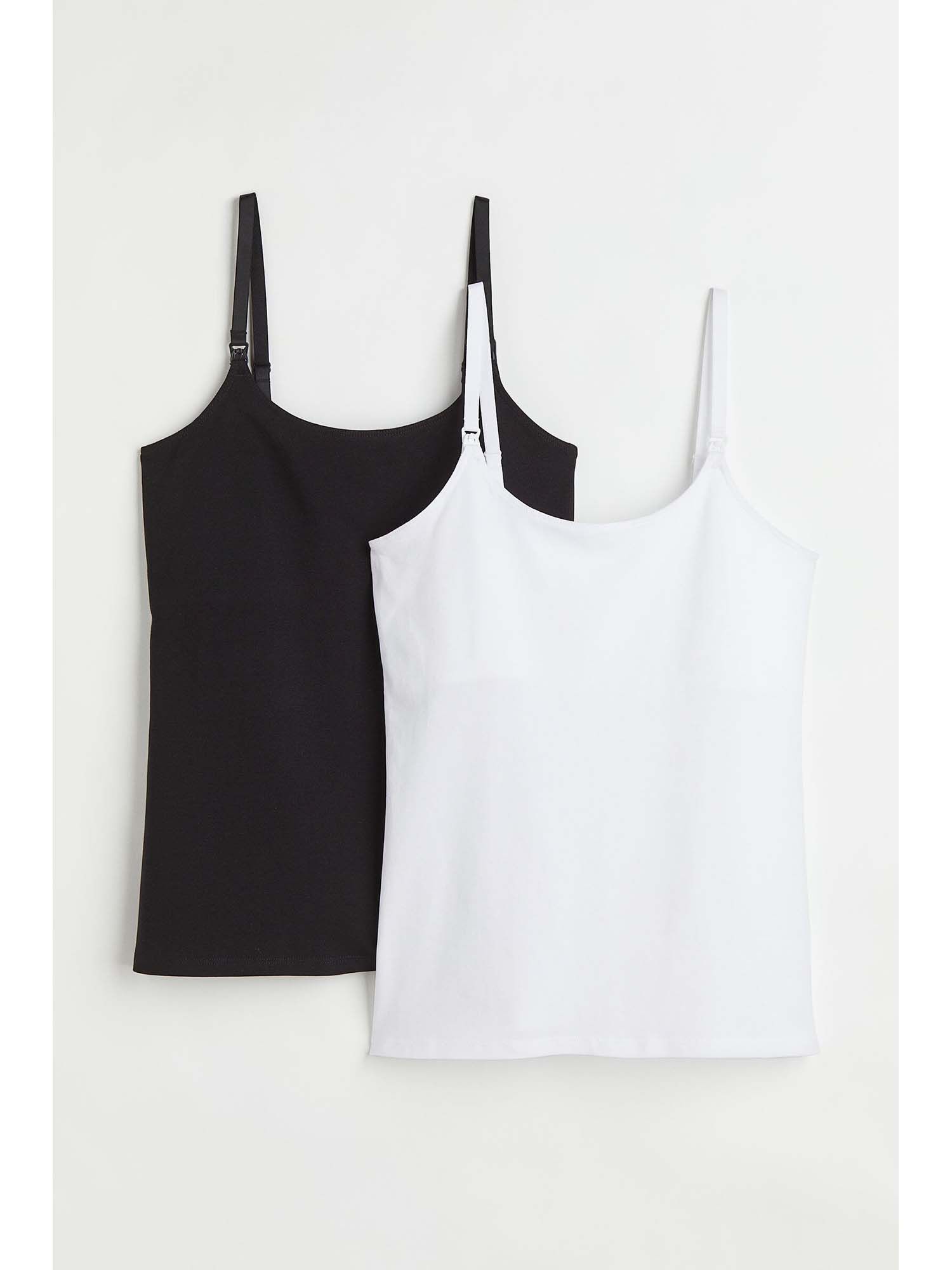 Women Mama 2-Pack Nursing Strappy Tops-image-9