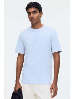 H&M - Men Blue Regular Fit T-Shirt
